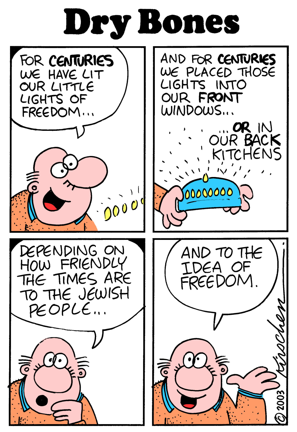  THE IDEA OF FREEDOM by Yaakov Kirschen