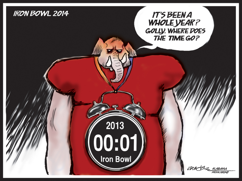 Iron Bowl time again