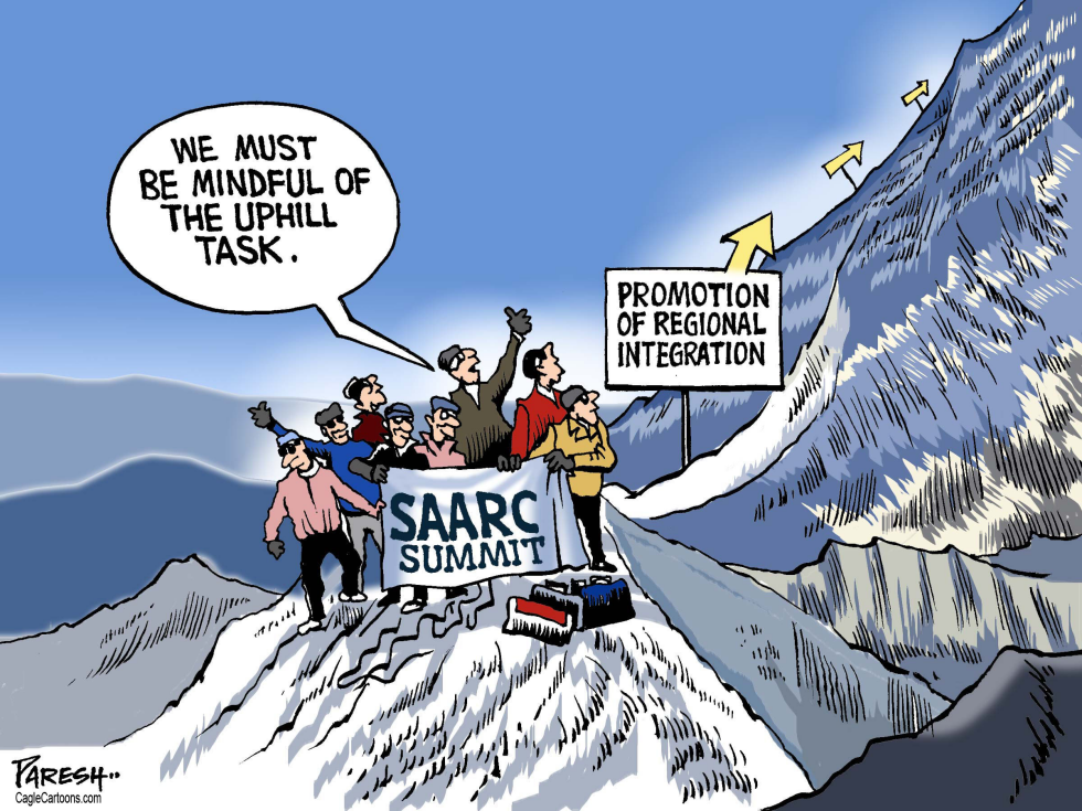 SAARC Summit, Kathmandu COLOR