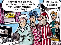 CYBER MONDAY by Steve Nease