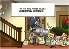 BLACK FRIDAY SHOPPER by R.J. Matson