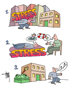 STRESS PSYCHOLOGIST by Arend Van Dam