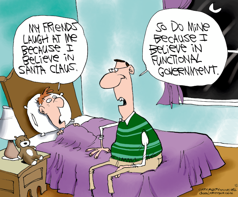 Dysfuntional Govt COLOR