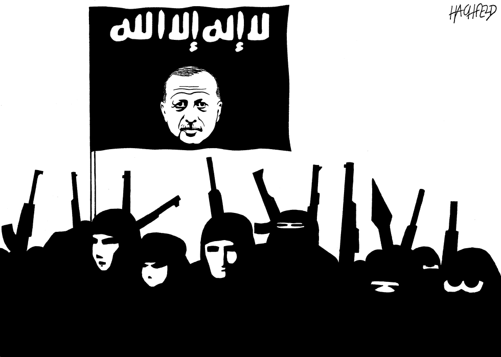  ERDOGAN, ISLAMIC STATE by Rainer Hachfeld