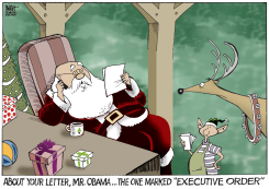 EXECUTIVE ORDER TO THE NORTH POLE,  by Randy Bish
