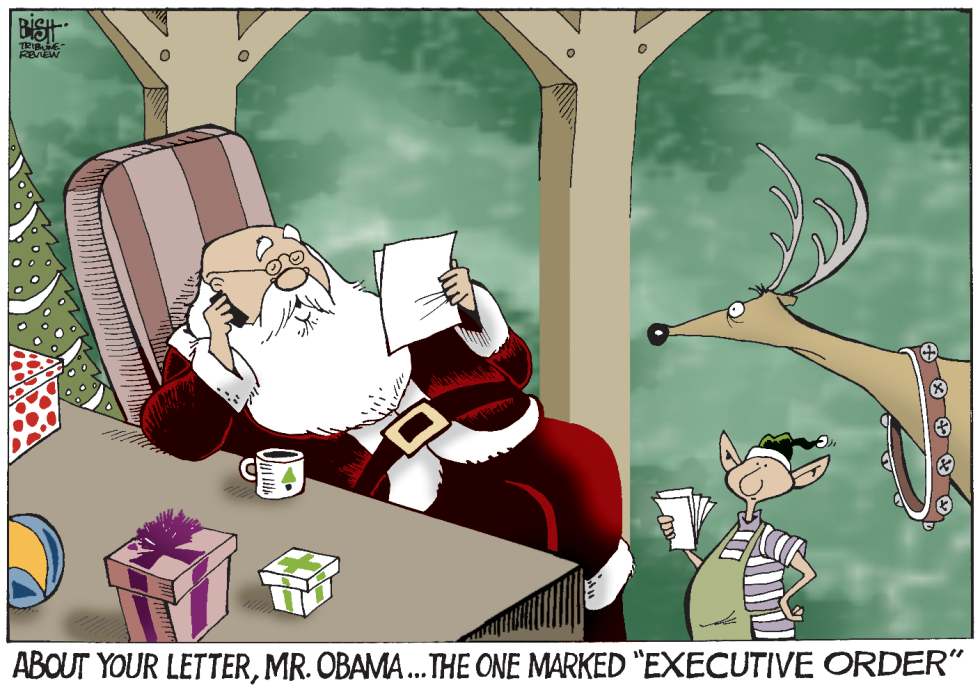 EXECUTIVE ORDER TO THE NORTH POLE, COLOR