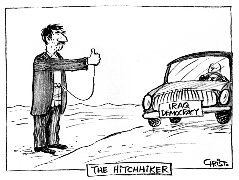 The Hitchhiker bw