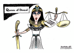 MUBARAK CHARGES DROPPED  by Jimmy Margulies