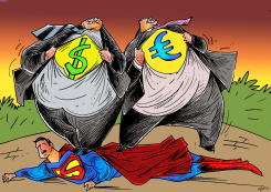 SUPERMAN CURRENCY by Oguz Gurel
