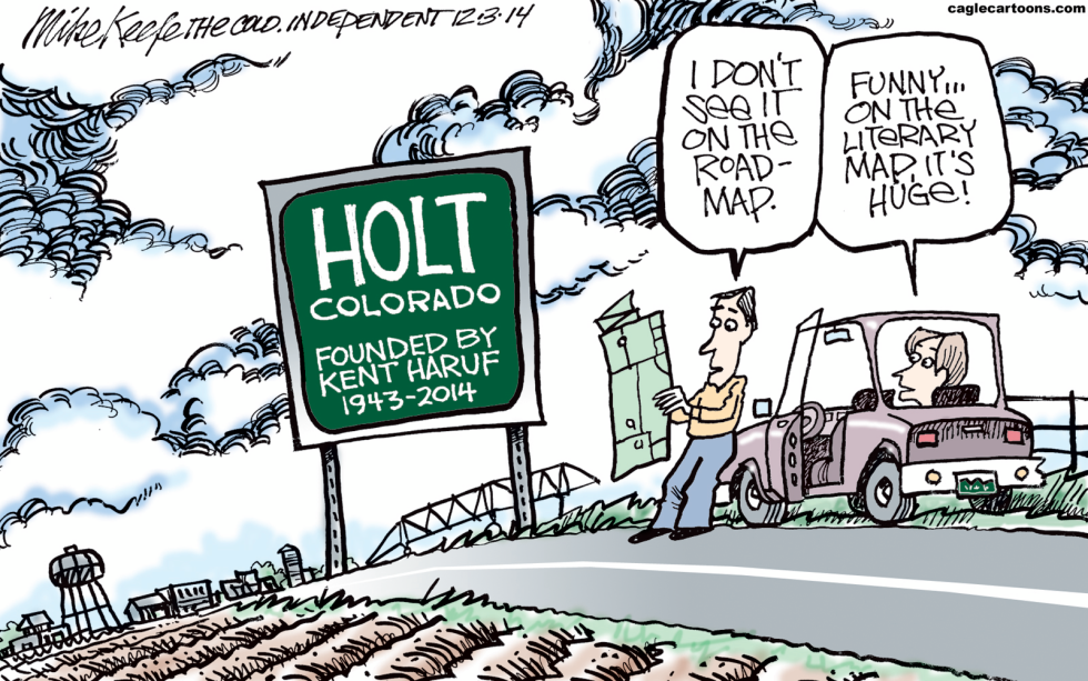 Kent Haruf, 1943-2014 COLOR