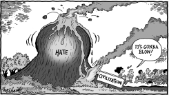 HATE by Bob Englehart