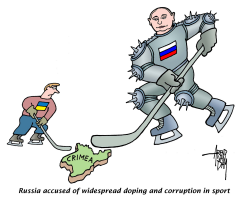 RUSSIAN DOPING by Arend Van Dam