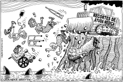 RECORTES DE AYUDA MEDICA by Monte Wolverton
