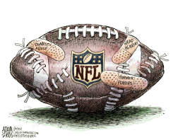 NFL IMAGE PROBLEM  by Adam Zyglis