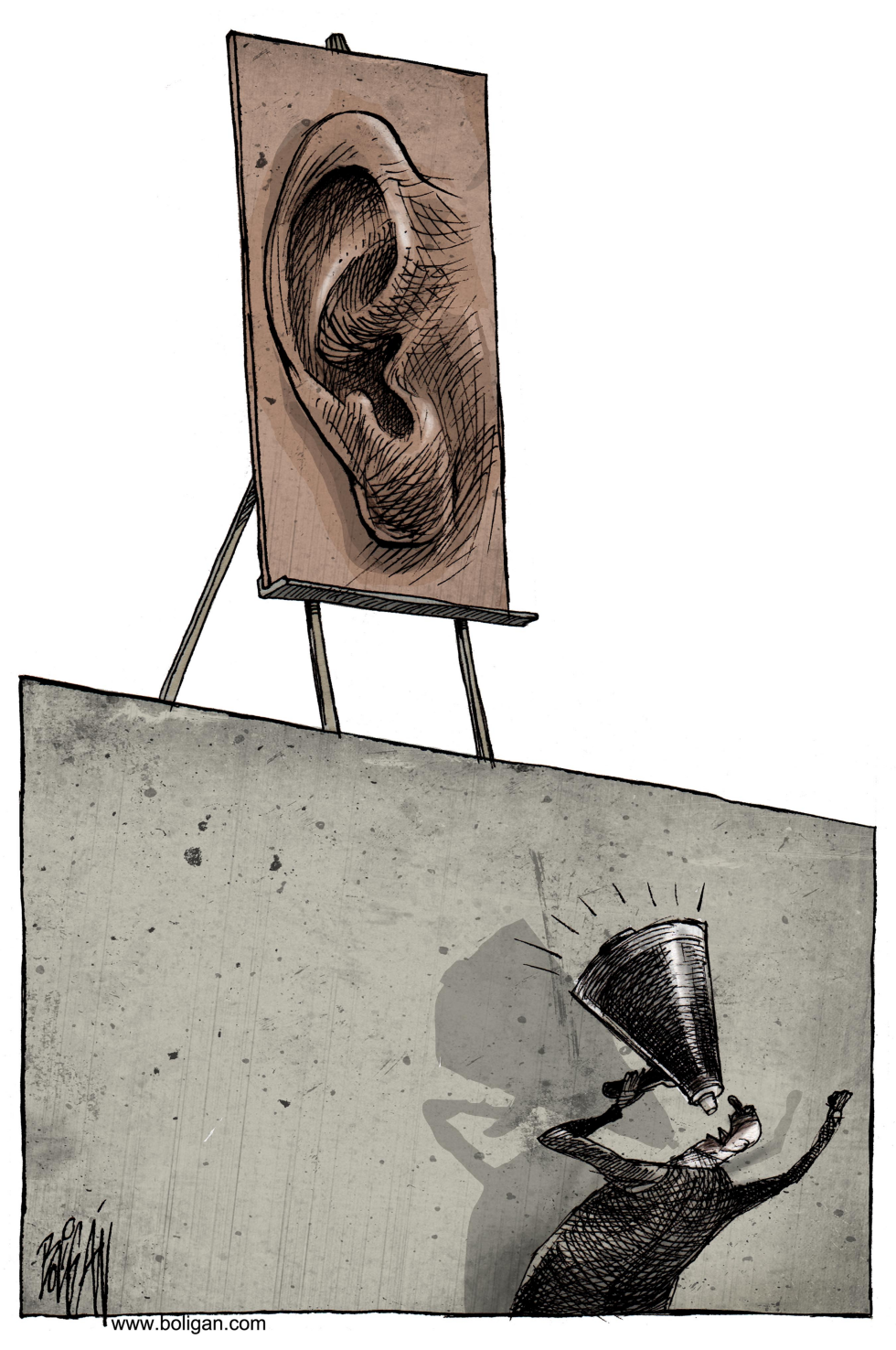 El demandante y el gobernante / COLOR