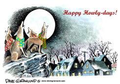 CHRISTMAS CAROLS by Dave Granlund