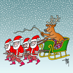 RAINDEER REVOLUTION by Arend Van Dam