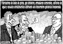 MANIFESTACIONES GANANCIAS DE GRANDES NEGOCIOS by Monte Wolverton