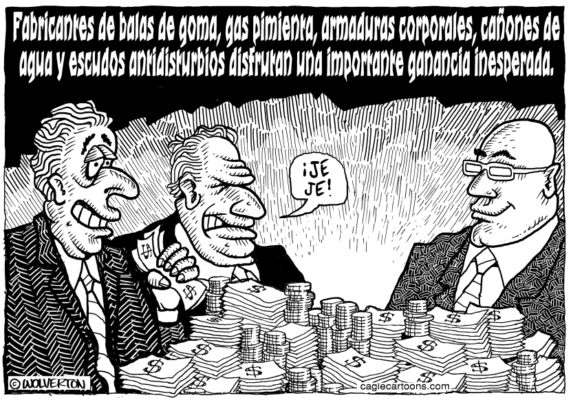 Manifestaciones Ganancias de Grandes Negocios