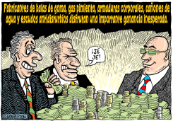 MANIFESTACIONES GANANCIAS DE GRANDES NEGOCIOS / by Monte Wolverton