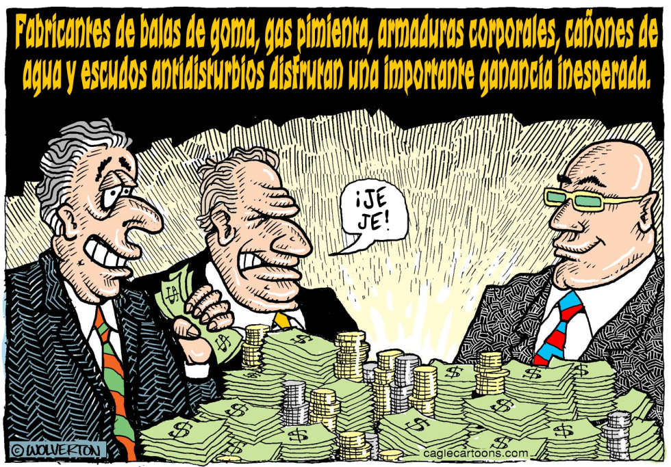 Manifestaciones Ganancias de Grandes Negocios / COLOR