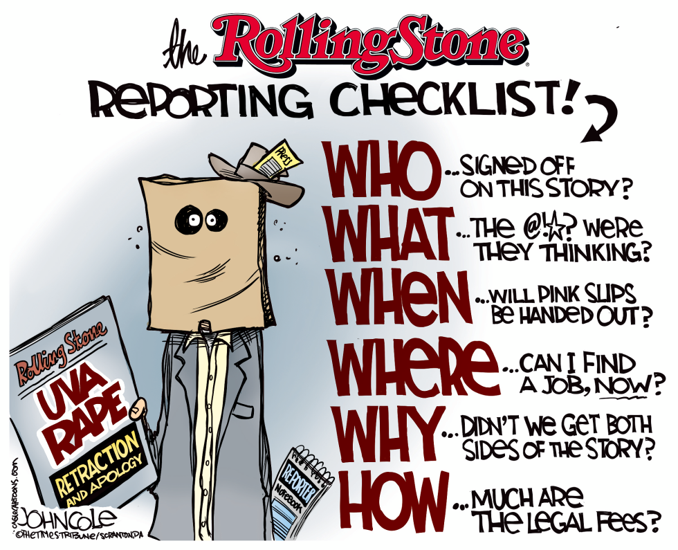  ROLLING STONE RAPE STORY by John Cole