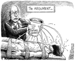 WATERBOARDING by Adam Zyglis
