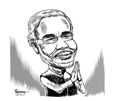 INDIA’S PM NARENDRA MODI by Paresh Nath