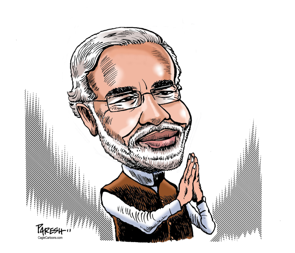 India’s PM Narendra Modi COLOR