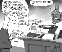 OBAMA RE-WRITES BIBLE by Gary McCoy