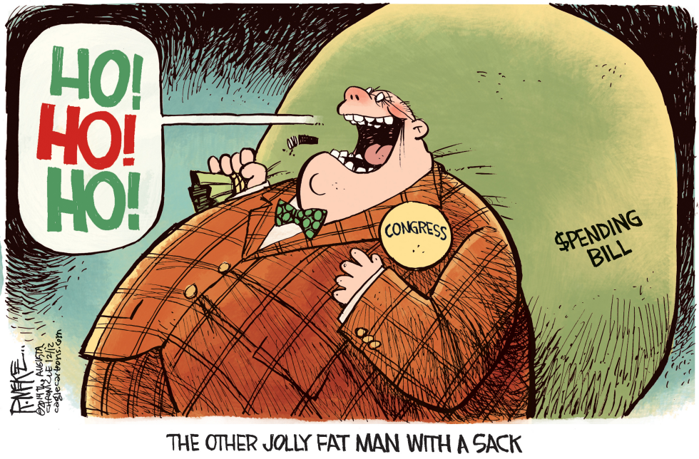  JOLLY OLD CONGRESS by Rick McKee