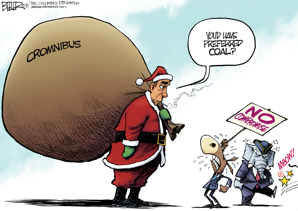  SANTA CROMNIBUS by Nate Beeler