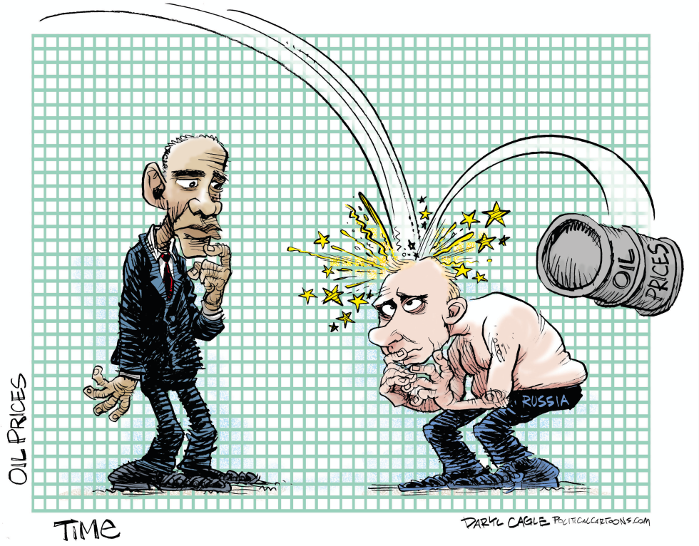 Russia and Oil Price Drop COLOR