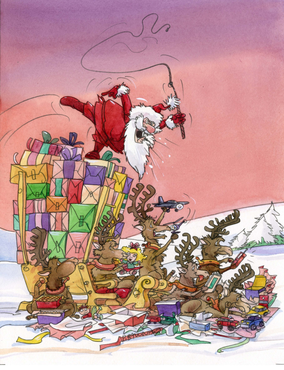 Naughty Reindeer