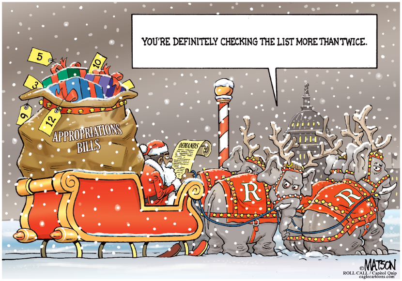 Cromnibus Spending Bill Delay-COLOR