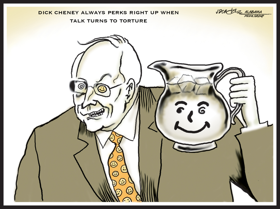 Cheney perks up Torture