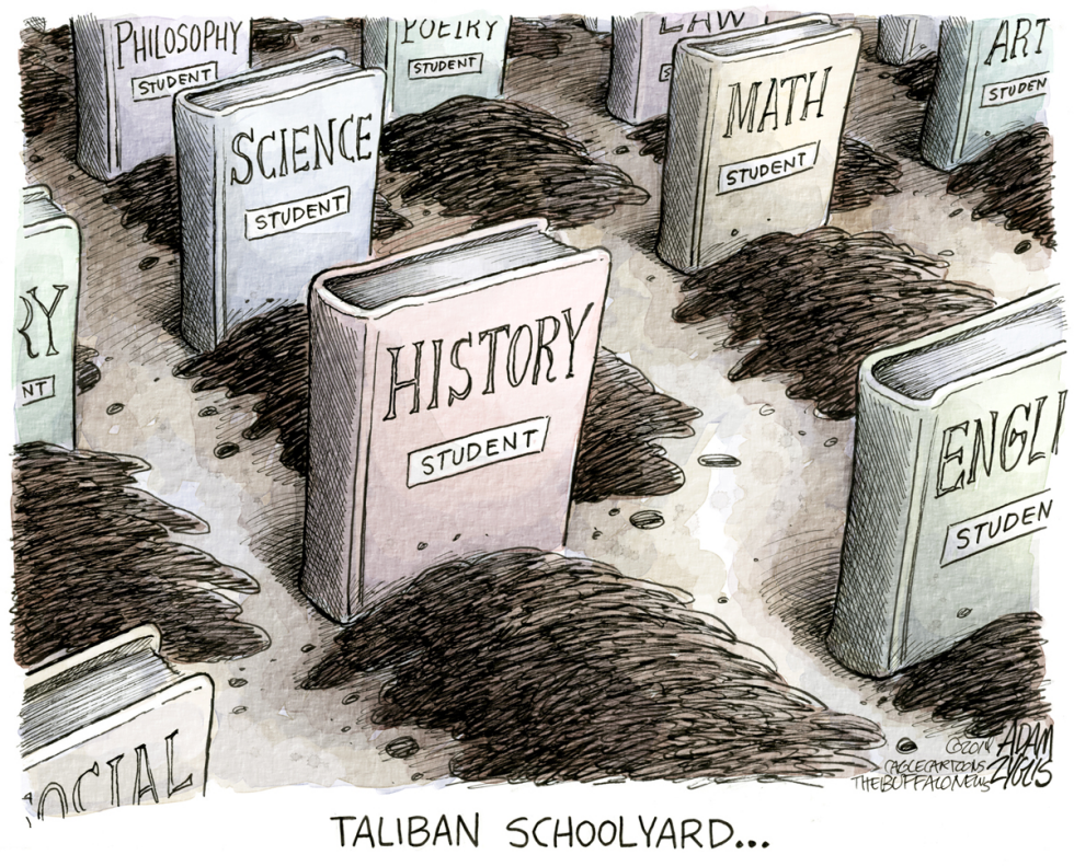 Taliban Schoolyard COLOR