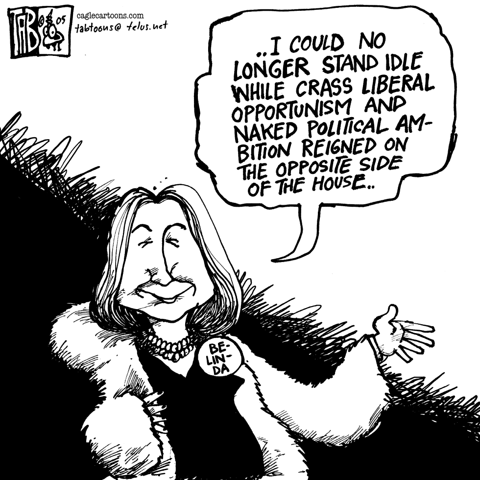 CANADA Belinda Goes Liberal