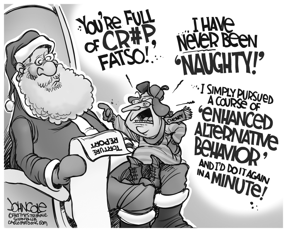 Cheney and torture BW