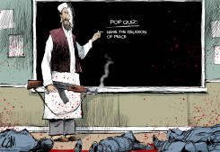 RELIGION OF PEACE  by Cam Cardow