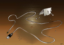PLUGGED IN CRIME SCENE by Oguz Gurel
