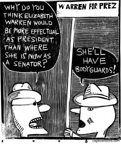 PRESIDENT WARREN by Randall Enos