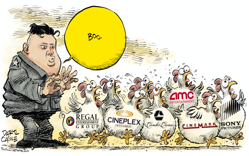 Kim Jong Un and Sony Pictures Chickens COLOR