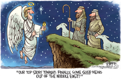 CHRISTMAS DAY   by Rick McKee