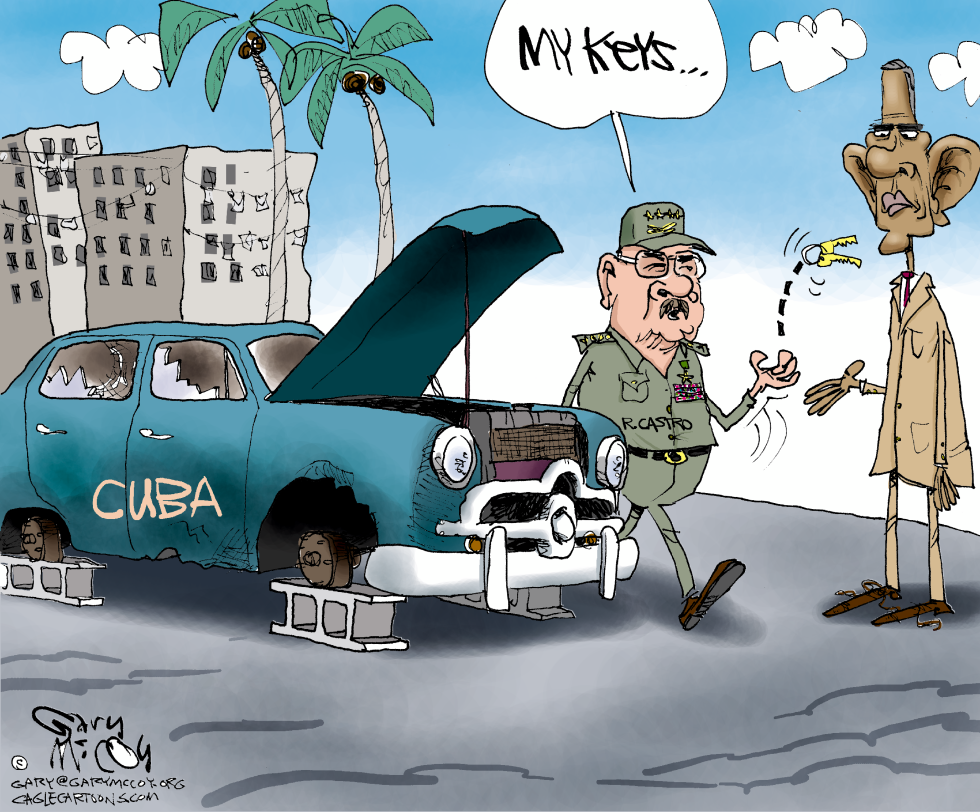 Obama's Cuba COLOR CORRECTION