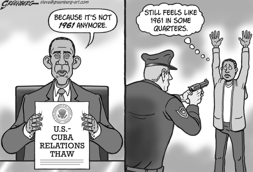 Cuba and 1961 bw