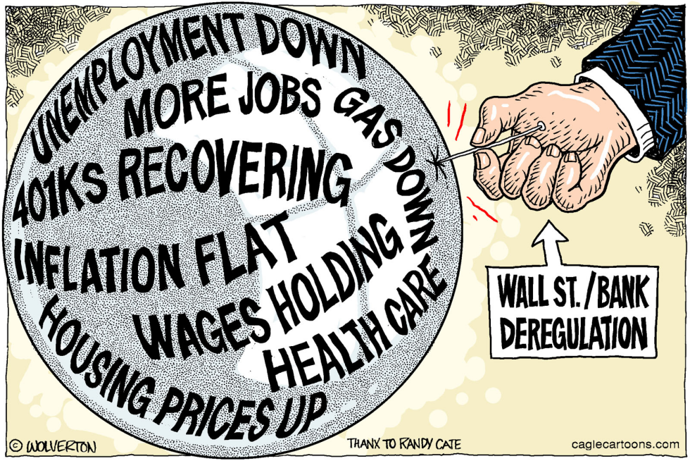  WALL STREET DEREGULATION by Wolverton