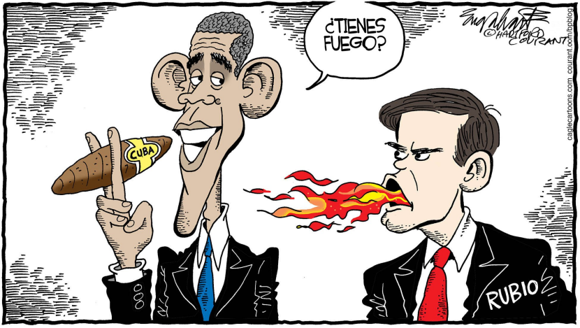 Cuba, Obama y Rubio / COLOR
