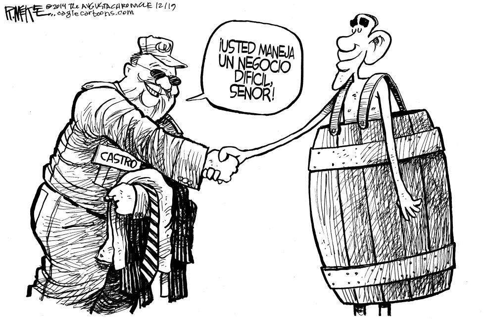 Obama y Castro