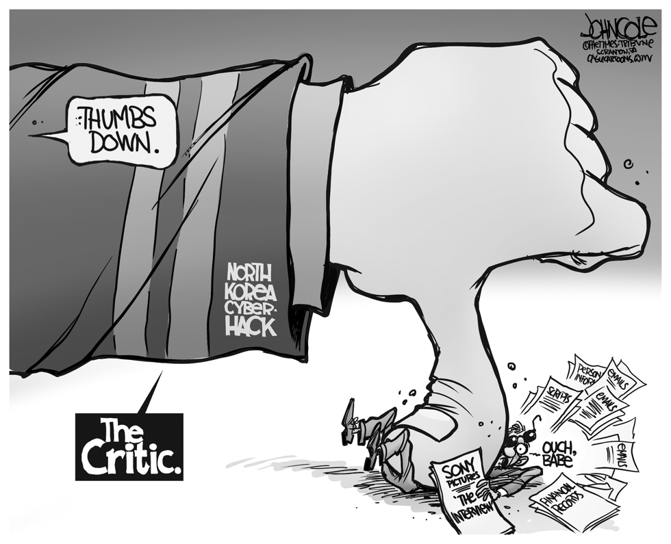Sony hack BW